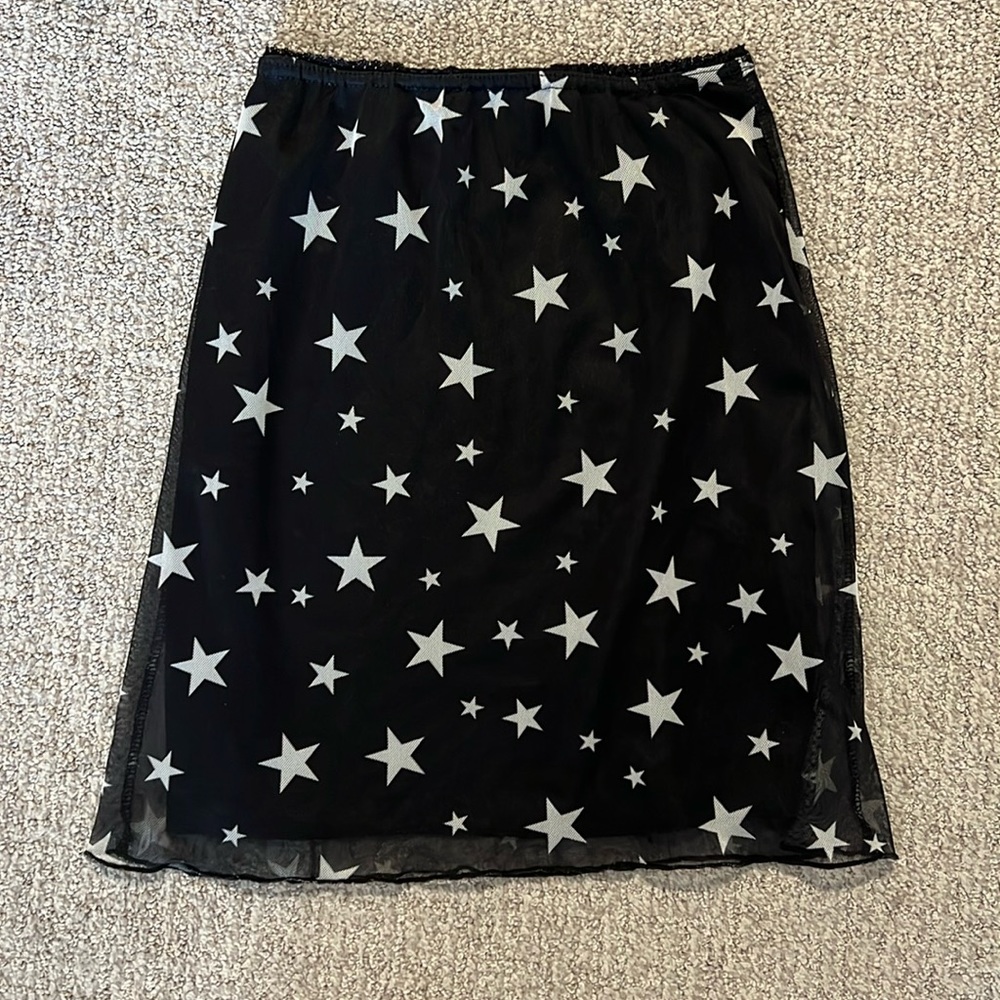 Nasty Gal Star Mini Skirt